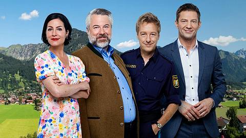 Die Besetzung von „Die Rosenheim-Cops“. - Foto: ZDF