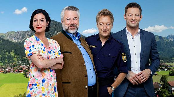 Die Besetzung von „Die Rosenheim-Cops“. - Foto: ZDF
