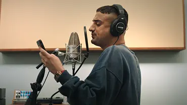 Haftbefehl im Studio. - Foto: Netflix