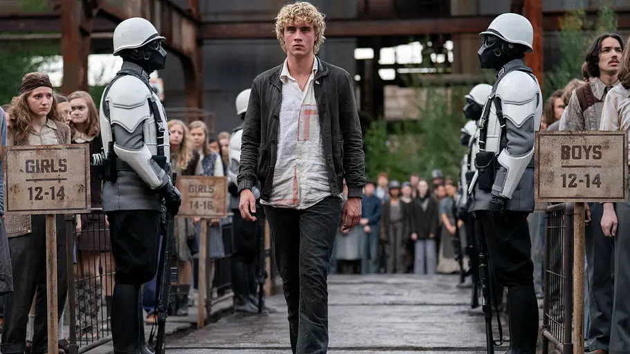 Szenenbild aus dem Film „Die Tribute von Panem – Sunrise on the Reaping“.