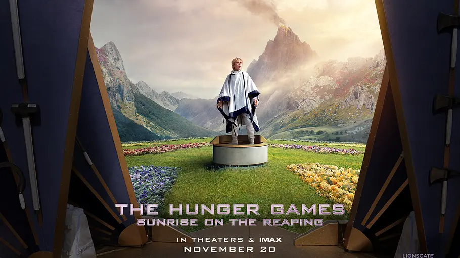 Szenenbild aus dem Film „Die Tribute von Panem – Sunrise on the Reaping“.