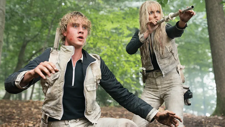 Szenenbild aus dem Film „Die Tribute von Panem – Sunrise on the Reaping“.