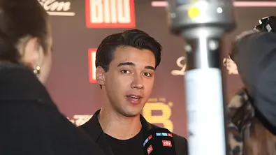 San Diego Pooth bei der Place To B Party by BILD & Constantin Film im Rahmen der Berlinale 2026 im Restaurant Borchardt.  - Foto: IMAGO / Matthias Wehnert