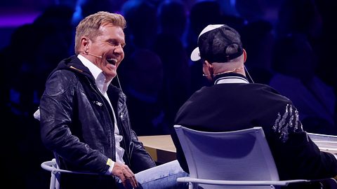 Dieter Bohlen und Pietro Lombardi bei DSDS - Foto: IMAGO / Panama Pictures