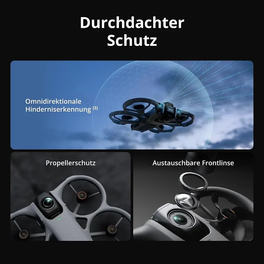 Schutzmaßnahmen bei der DJI Avata 360 