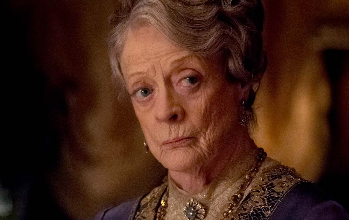 Wieder mit dabei: Maggie Smith in ihrer Rolle der Violet Crawley. Wieder mit dabei: Maggie Smith in ihrer Rolle der Violet Crawley.