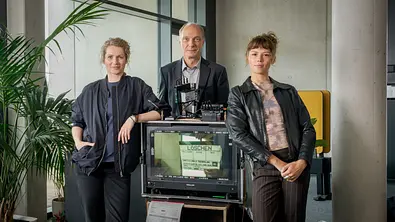 Blick hinter die Kulissen vom neuen „Tatort“ Dresden. - Foto: MDR