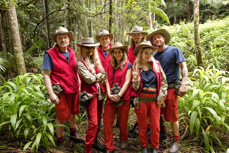 V.l.: Hardy Krüger, Mirja du Mont, Patrick Romer, Eva Benetatou, Gil Ofarim, Ariel, Umut Tekin