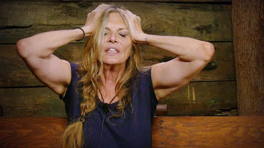 Nicole Belstler-Boettcher hatte einen Unfall Nicole Belstler-Boettcher rauft sich die Haare