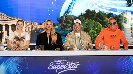DSDS-Jury 2024: Beatrice Egli, Loredana, Pietro Lombardi und Dieter Bohlen - Foto: RTL / Markus Hertrich