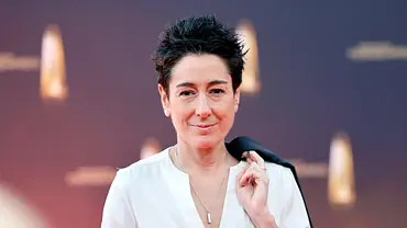 Dunja Hayali beim Deutschen Fernsehpreis 2025. - Foto: IMAGO / Panama Pictures
