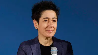 Dunja Hayali bei der Verleihung des TALISMAN 2025. - Foto: IMAGO / Agentur Baganz
