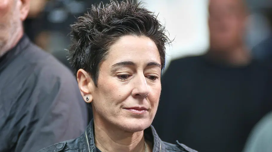 Dunja Hayali und Reality-TV? Offenbar keine gute Kombination. Dunja Hayali in einer schwarzen Lederjacke.