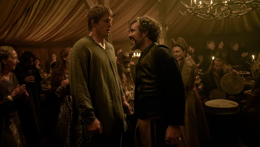 Ser Duncan und Lyonel Baratheon stehen sich gegenüber.