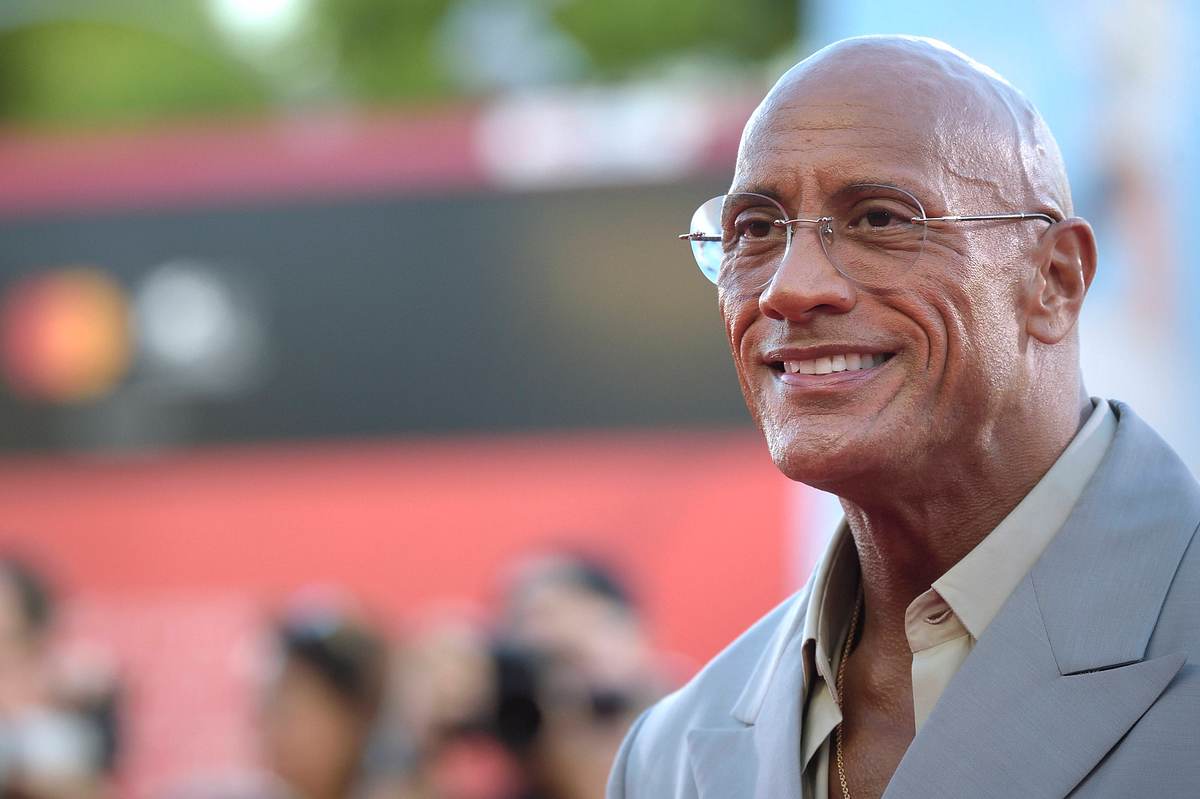 Dwayne Johnson beim Photocall zu „The Smashing Machine“ während der 82. Internationalen Filmfestspiele von Venedig am 1. September 2025.