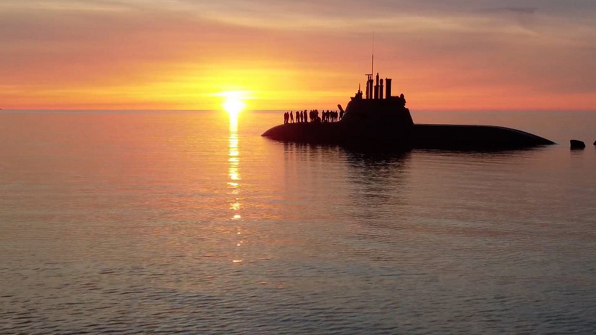 Auf Manöverfahrt mit U36 auf manöverfahrt mit u36