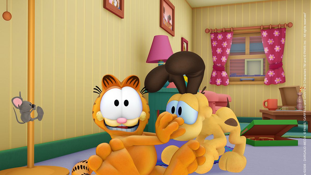 the garfield show