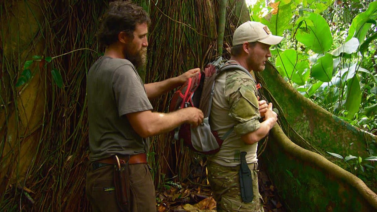 das survival-duo: zwei männer, ein ziel