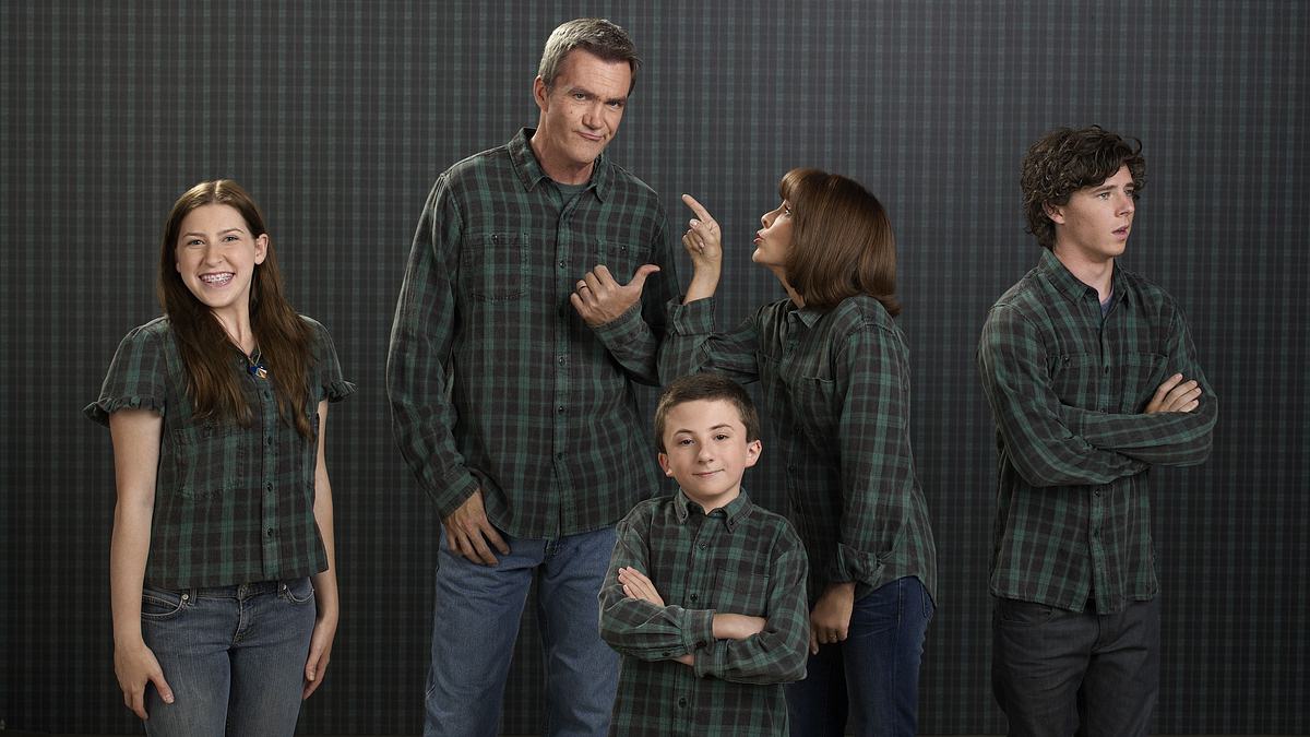 the middle