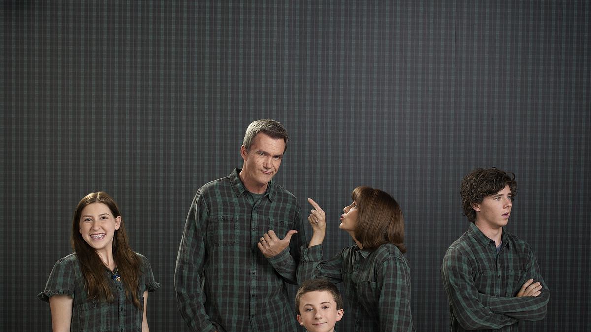 the middle