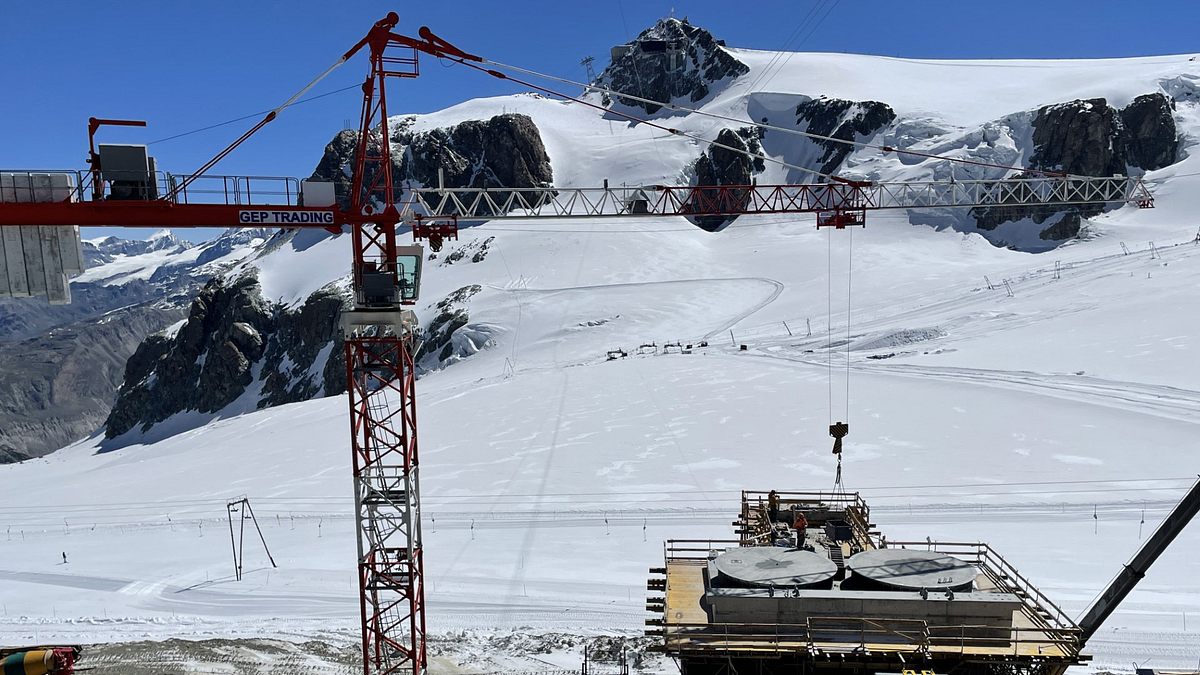 drahtseilakt extrem - seilbahnbau in den alpen