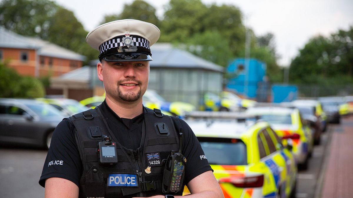 englands straßen-cops