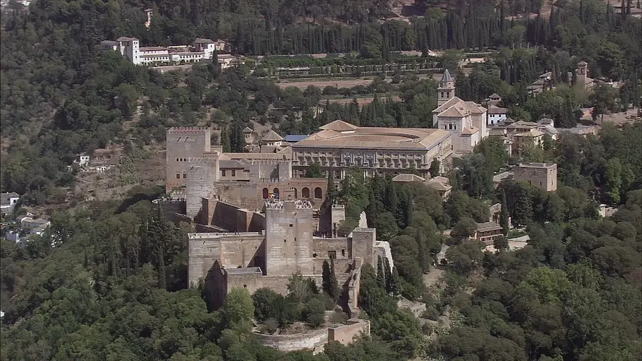 südspanien von oben