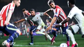 Mbappé überlistet einige Fußballer des Atletico Madrid. - Foto: Electronic Arts Mbappé überlistet einige Fußballer des Atletico Madrid. - Foto: Electronic Arts