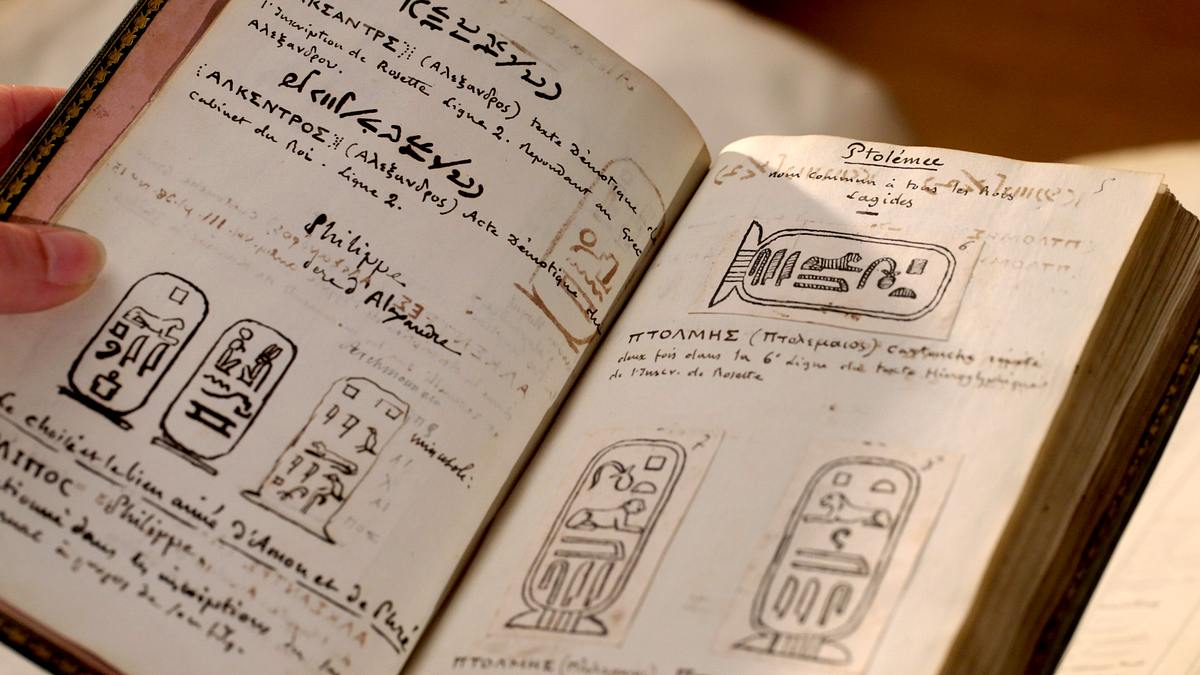 das geheimnis der hieroglyphen: champollions geniestreich