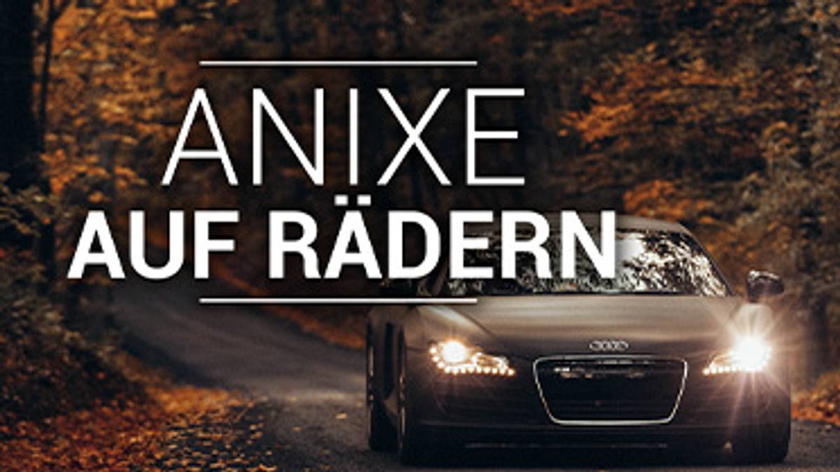 anixe auf rädern: supercars & tests und trends