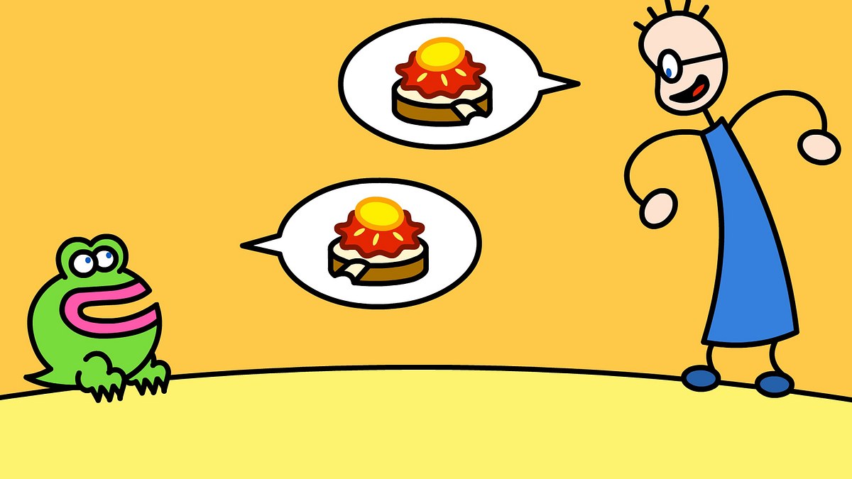 tom und das erdbeermarmeladebrot mit honig
