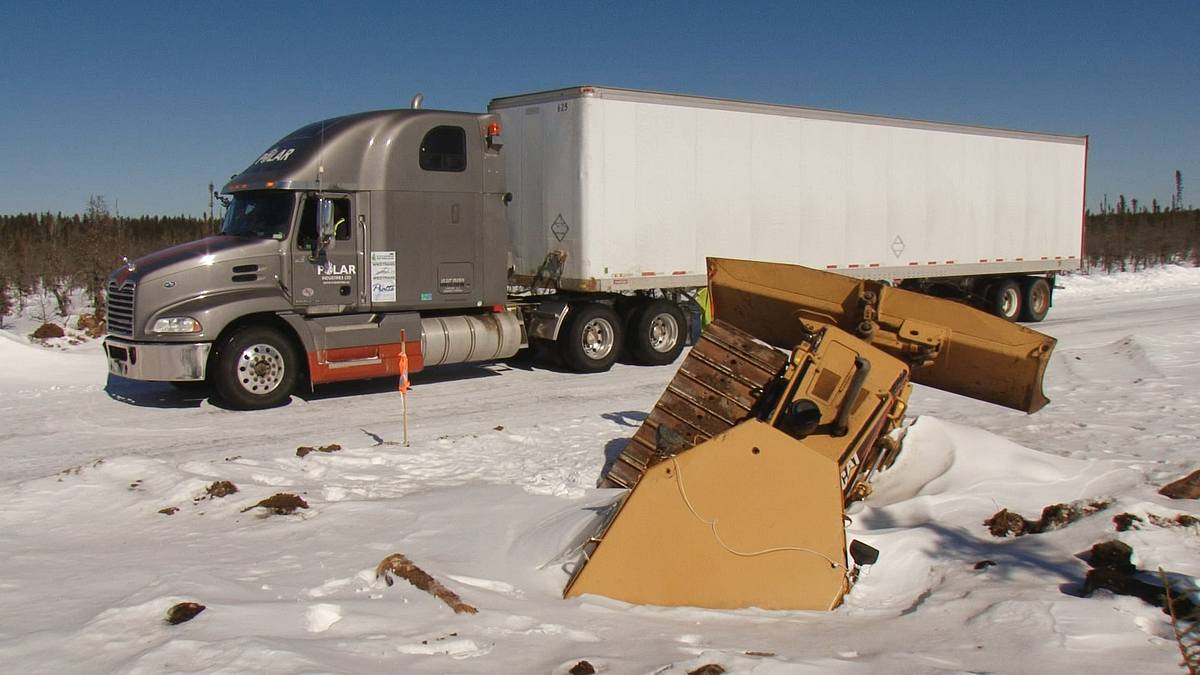 ice road truckers - gefahr auf dem eis