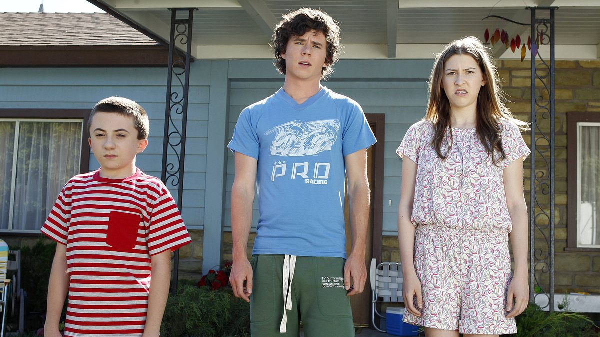 the middle
