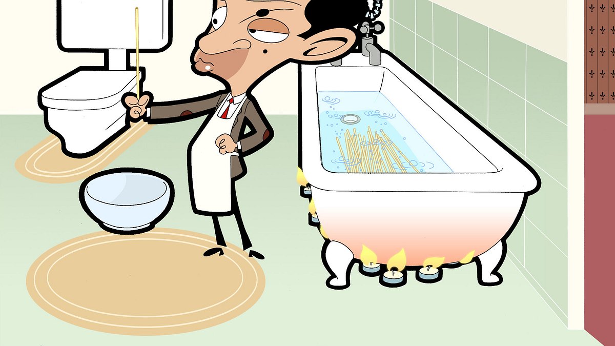 mr. bean - die cartoon-serie