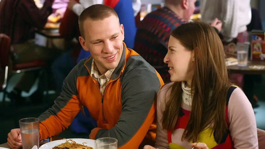 the middle