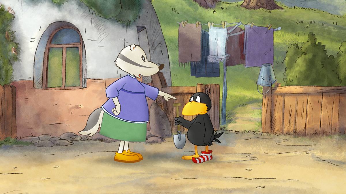 der kleine rabe socke