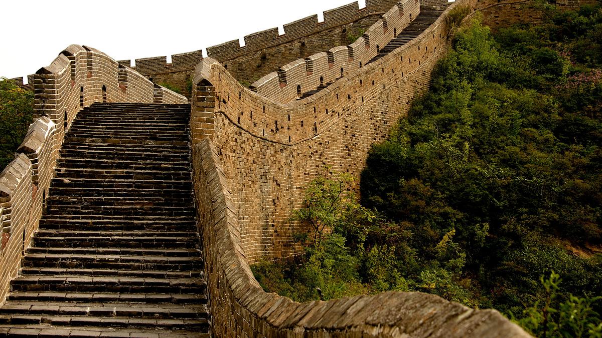 der welt größtes bauwerk: chinas große mauer