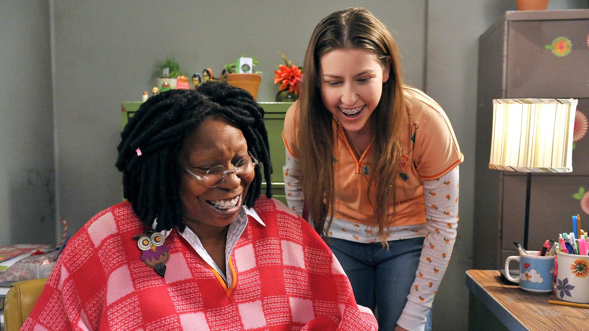 the middle
