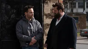 Benjamin Hornberg (Antoine Monot r.) und Leo Oswald (Wanja Mues, l.) in Ein Fall für Zwei - Foto: ZDF und Daniel Dornhöfer Benjamin Hornberg (Antoine Monot r.) und Leo Oswald (Wanja Mues, l.) in Ein Fall für Zwei - Foto: ZDF und Daniel Dornhöfer