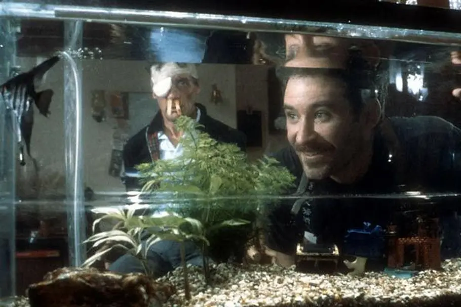 Charles Crichton und Kevin Kline in „Ein Fisch namens Wanda“
