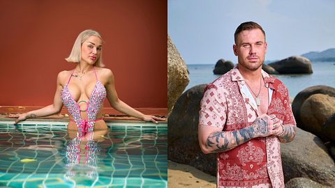 Emmy Russ & Chris Broy: Jetzt können sie ihr Glück nicht mehr verheimlichen! - Foto: Collage: RTL / Frank Beer