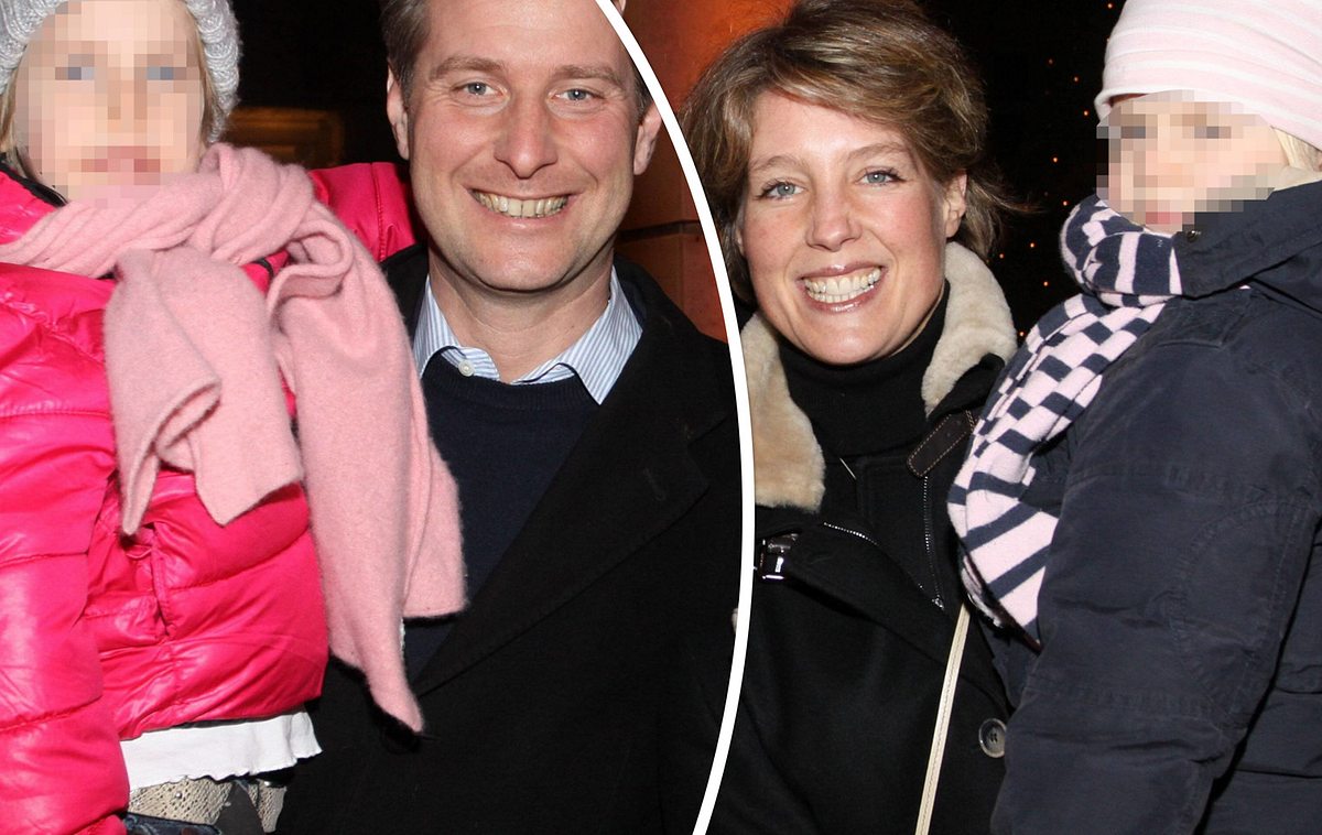 Christina Block und Stephan Hensel Ein Bild aus glücklicheren Tag: Christina Block und Stephan Hensel mit zwei ihrer Kinder