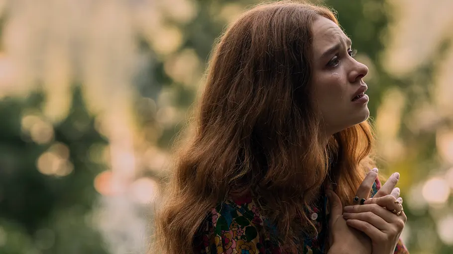 Sadie Soverall als Percy in „Every Year After“ Sadie Soverall spielt Percy Fraser in „Every Year After“.