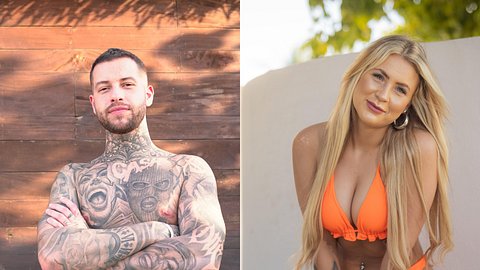 Collage: Links Marc-Robin und rechts Marta, beide posieren für Ex on the Beach - Foto: Collage: RTL / Friederike Jacobitz, RTL / Frank Fastner