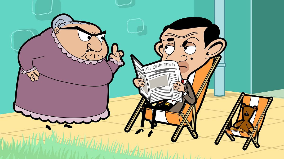 mr. bean - die cartoon-serie
