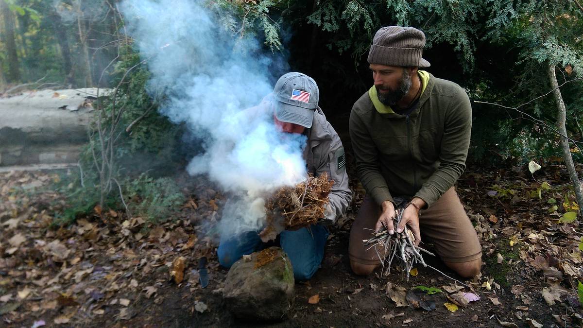 das survival-duo: zwei männer, ein ziel