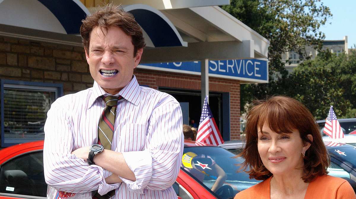 the middle