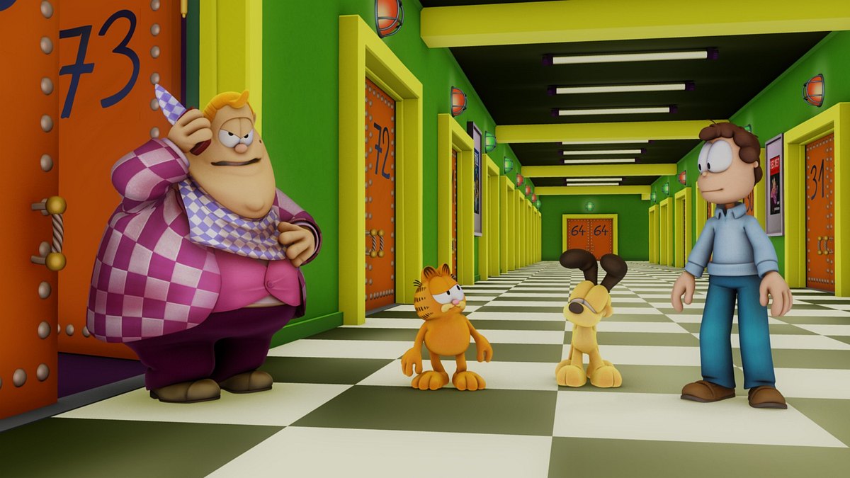 the garfield show
