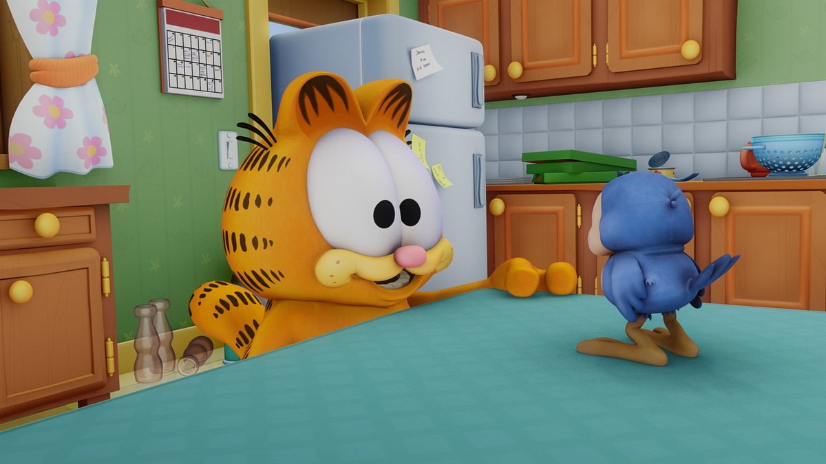 the garfield show