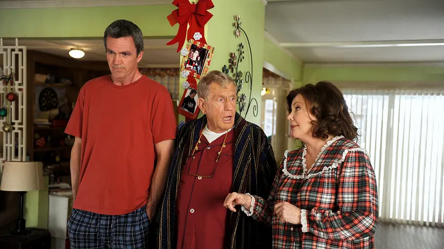 the middle